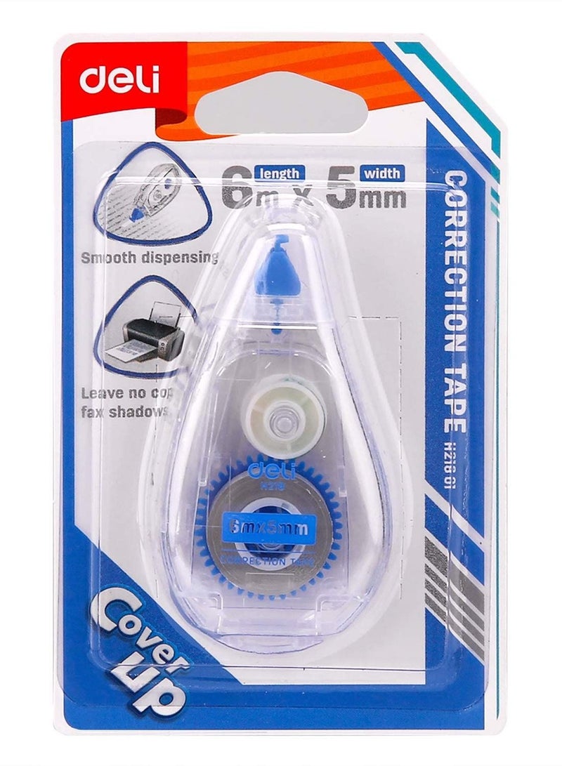 Deli 12-Piece Correction Tape 6 Meter length - Image 2