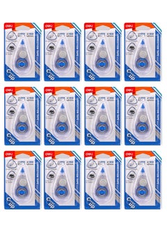 Deli 12-Piece Correction Tape 6 Meter length  - Image 1