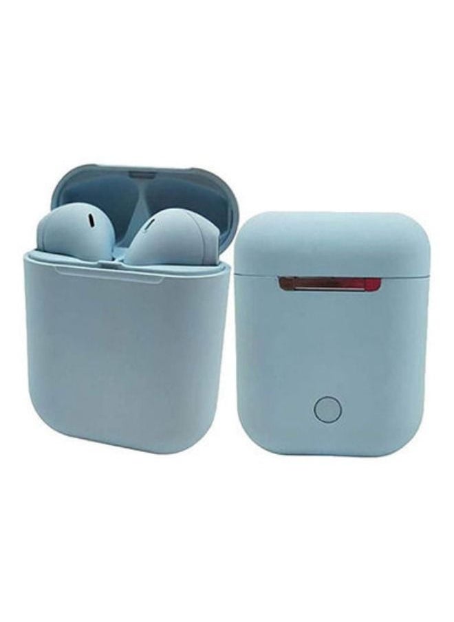 ACLIX I12 Tws Pop Up Touch Control Macaron Bluetooth Earphone 5.0 Wireless Headphones Blue  - Image 2