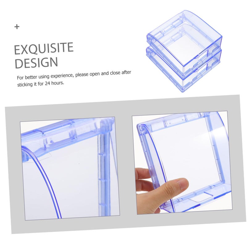 Waterproof Electrical Outlet Cover 2 Pack Adhesive Wall Plate Protector For Kitchen Bathroom - Image 5