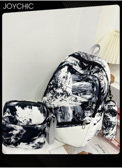 Joychic 3-piece New Style Fashionable Travel Daypack Nylon Waterproof Zipper School Backpack Set with Pencil Pouch For Middle High Students  - Image 5