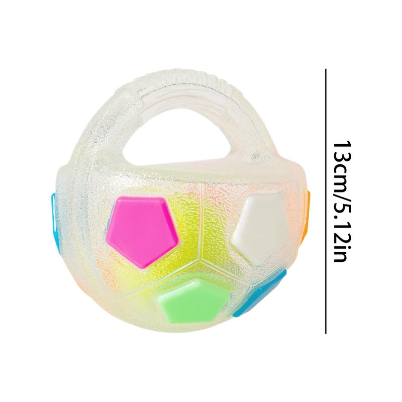 Interactive Dog Toy Ball With Easy Grip Handle For Small Medium Large Dogs Training Outdoor Play - Image 3