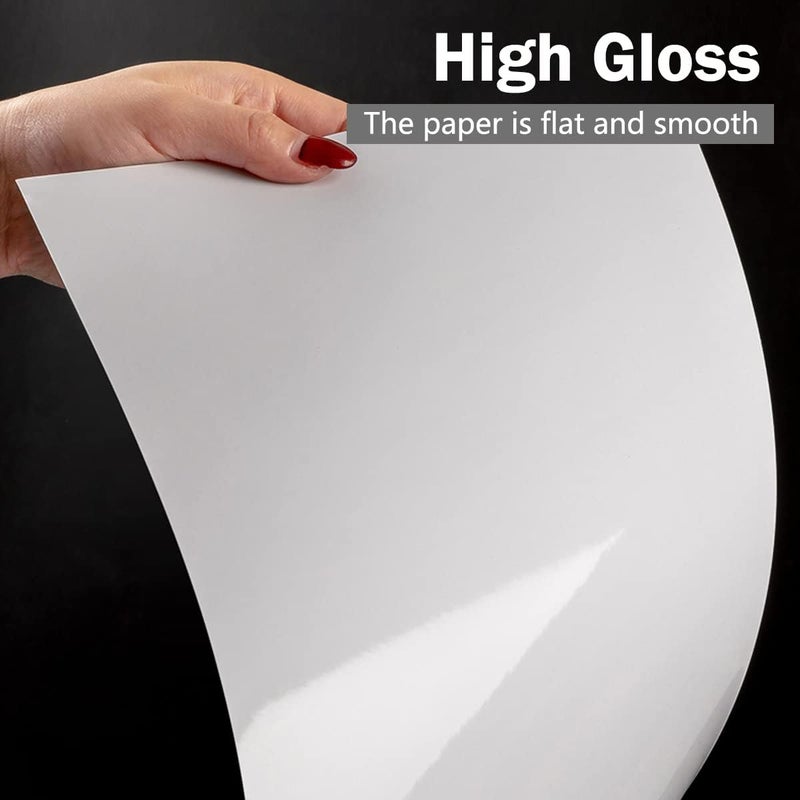 ECVV 6 Inch Cast Coated Photo Paper For Printer 4X6 Inch (102*152Mm) Photograph Print Paper White Glossy (100 Sheets） - Image 4