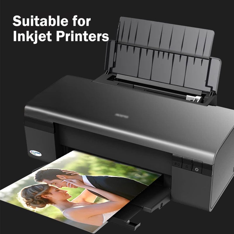 ECVV 6 Inch Cast Coated Photo Paper For Printer 4X6 Inch (102*152Mm) Photograph Print Paper White Glossy (100 Sheets） - Image 5