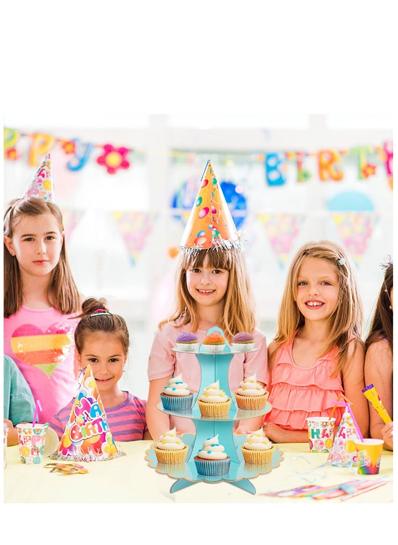 Generic 3 Tier Cupcake Stand  - Image 2