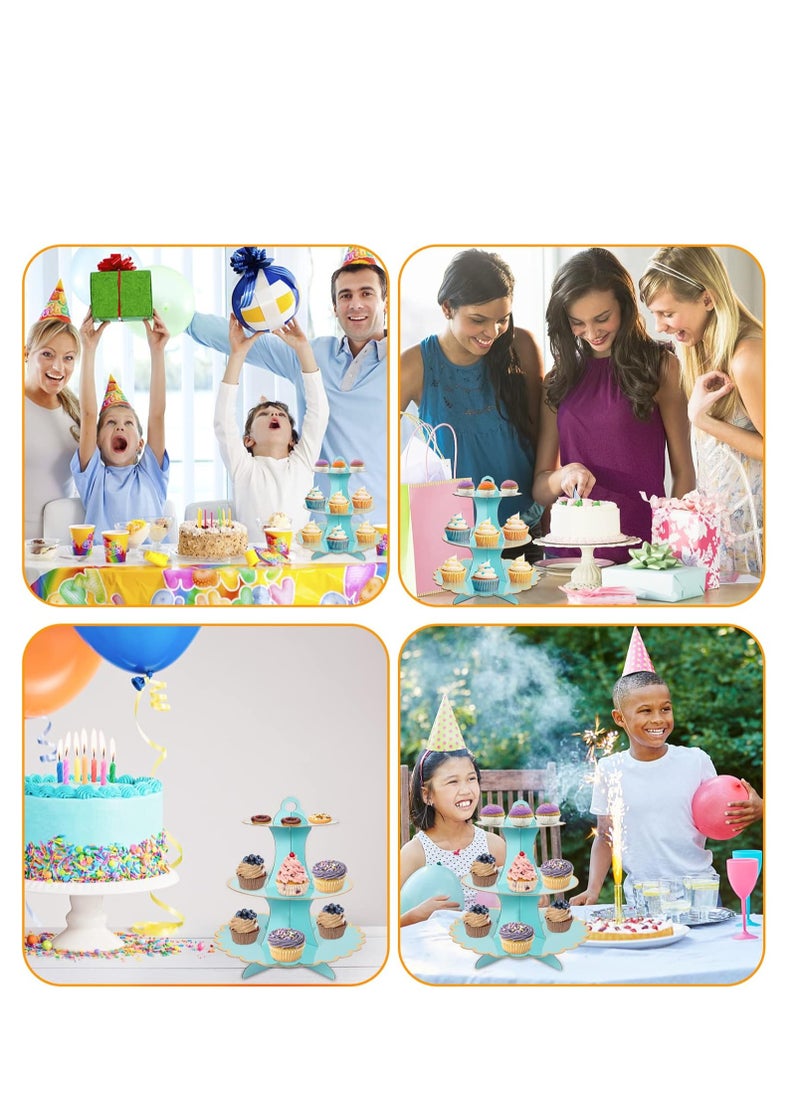 Generic 3 Tier Cupcake Stand  - Image 3