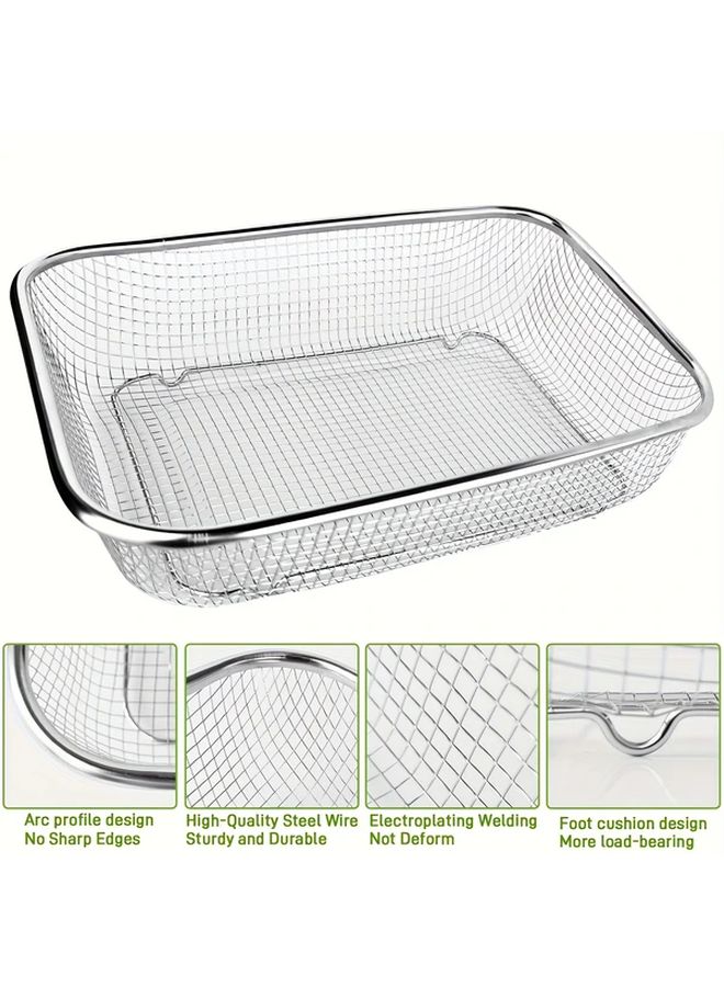 1pc Stainless Steel Soil Sieve 14 Mesh Gardening Sieve for Rock Filtering Sand Rust Proof Handheld Soil Sifter - Image 5