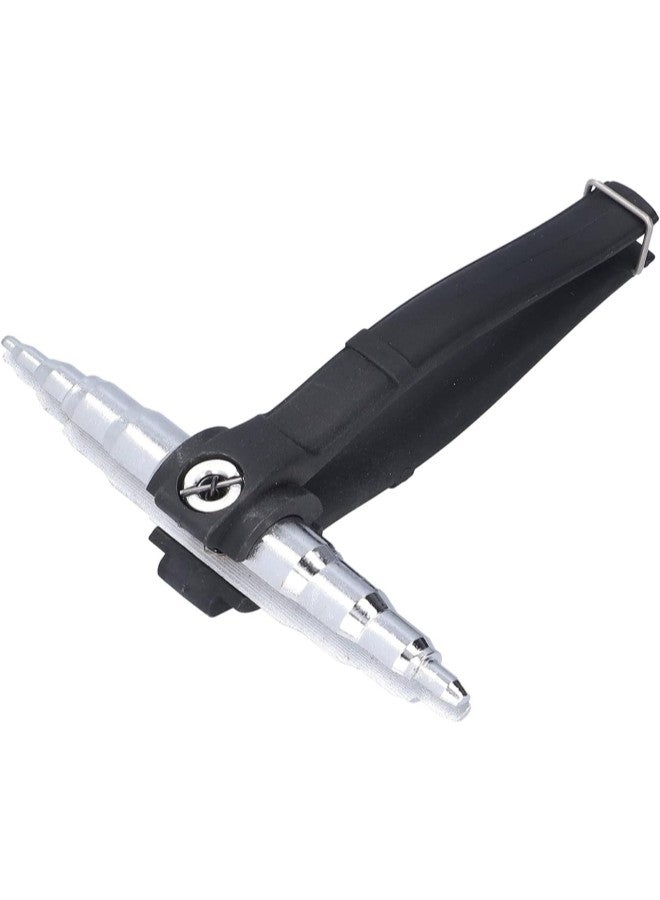 كلاراكو أداة توسيع الأنابيب النحاسية مع زنبرك رجوع لإصلاح مكيف الهواء، أداة توسيع من سبائك الزنك والحديد (أسود) - Image 5