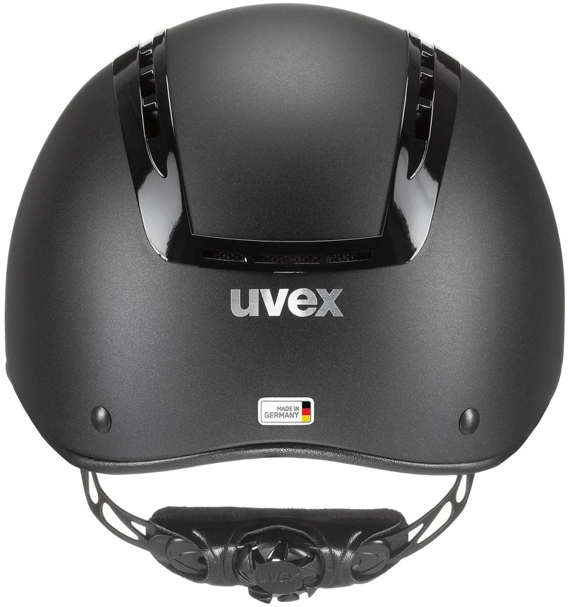 uvex suxxeed Active, Horse Riding Helmet for Women & Men, Black, S-M - Adjustable & Excellent Ventilated Helmet - Image 3