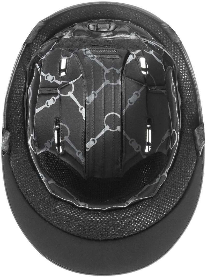 uvex suxxeed Active, Horse Riding Helmet for Women & Men, Black, S-M - Adjustable & Excellent Ventilated Helmet - Image 5