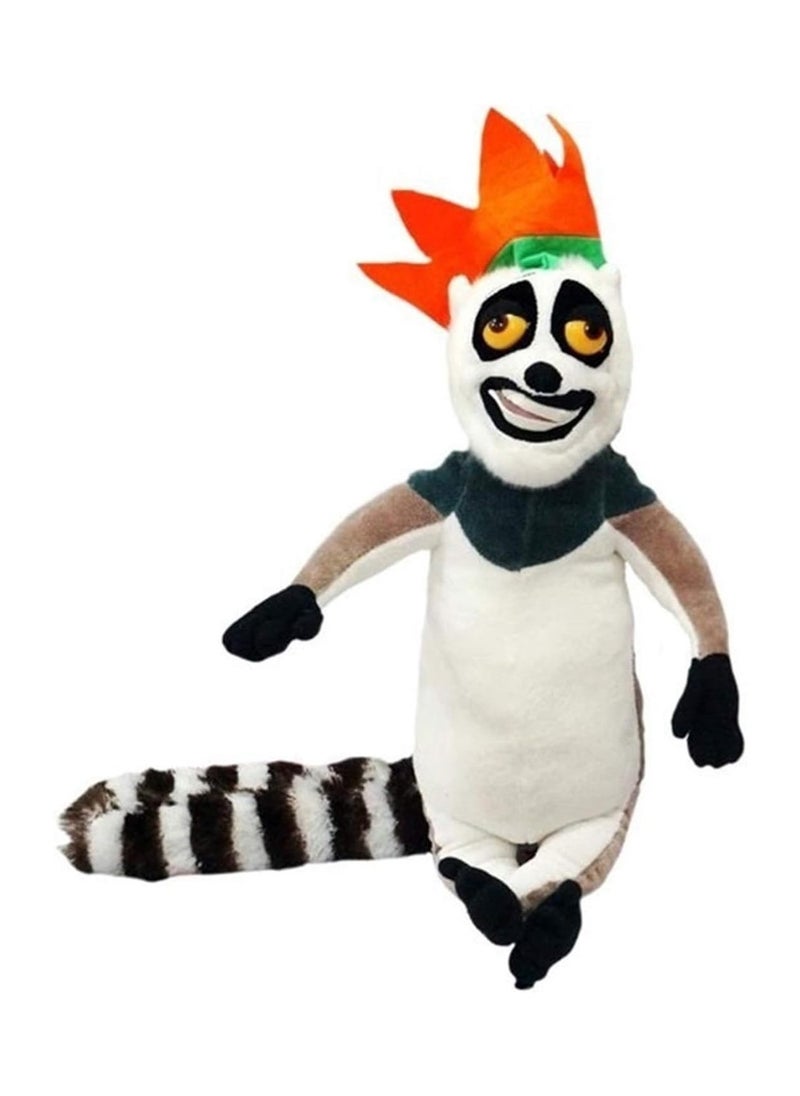 Generic - 6 Madagascar Plush Toys Cartoon Lion Giraffe Penguin Zebra Hippopotamus Doll Gift Toys - Image 1