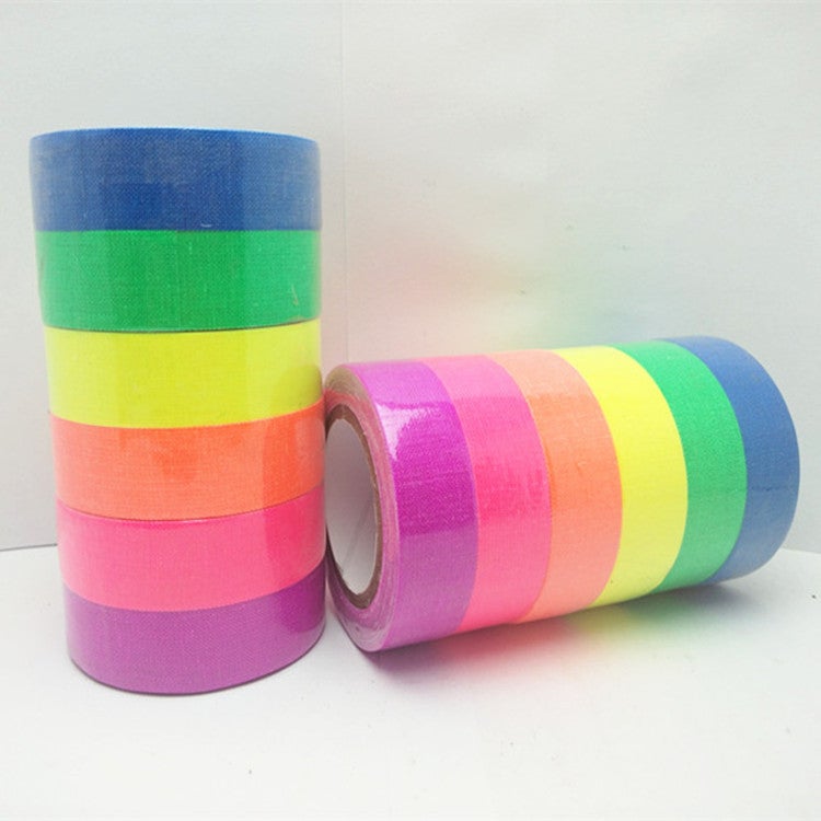 Fluorescent Uv Cotton Tape Matte High Viscosity Luminous Purple Light Tape Film And Television Stage Magic Props Performance - Image 4