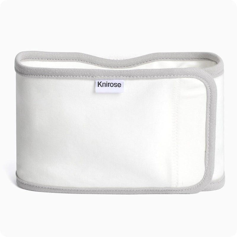 Knirose Snuggle Strap a ZipadeeZip Accessory Adjustable for Wearable Baby Swaddle Blankets Belly Band for Baby Swaddle Sacks for Newborn Baby Boys Girls 06 Months FitsAll White Grey - Image 1