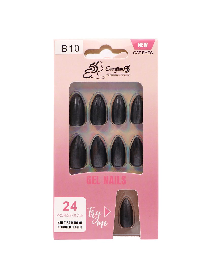 Everytime53 Women's Cateye Gel Nails - B10 - Image 1