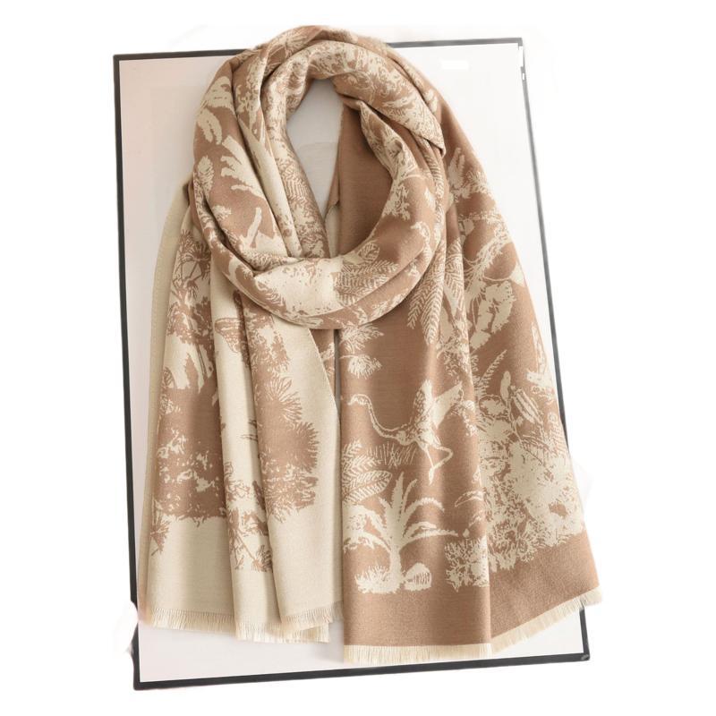 2024 Autumn/Winter Faux Cashmere Scarf Shawl for Women - Image 5