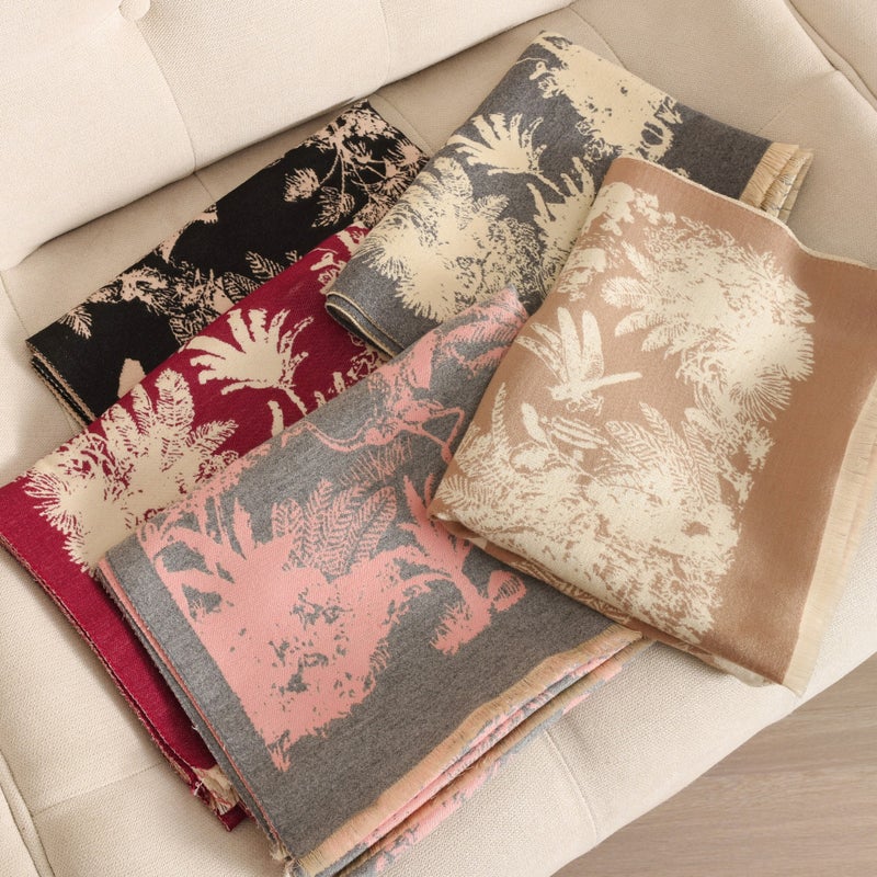 2024 Autumn/Winter Faux Cashmere Scarf Shawl for Women - Image 3