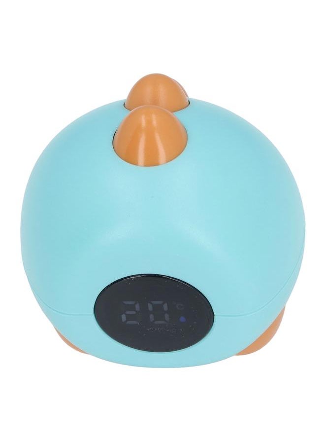 Thoraya - Baby Bath Thermometer Dinosaur Shaped Cute Cartoon Safety LED Display Portable Baby Water Temperature Measurement Blue - Image 1