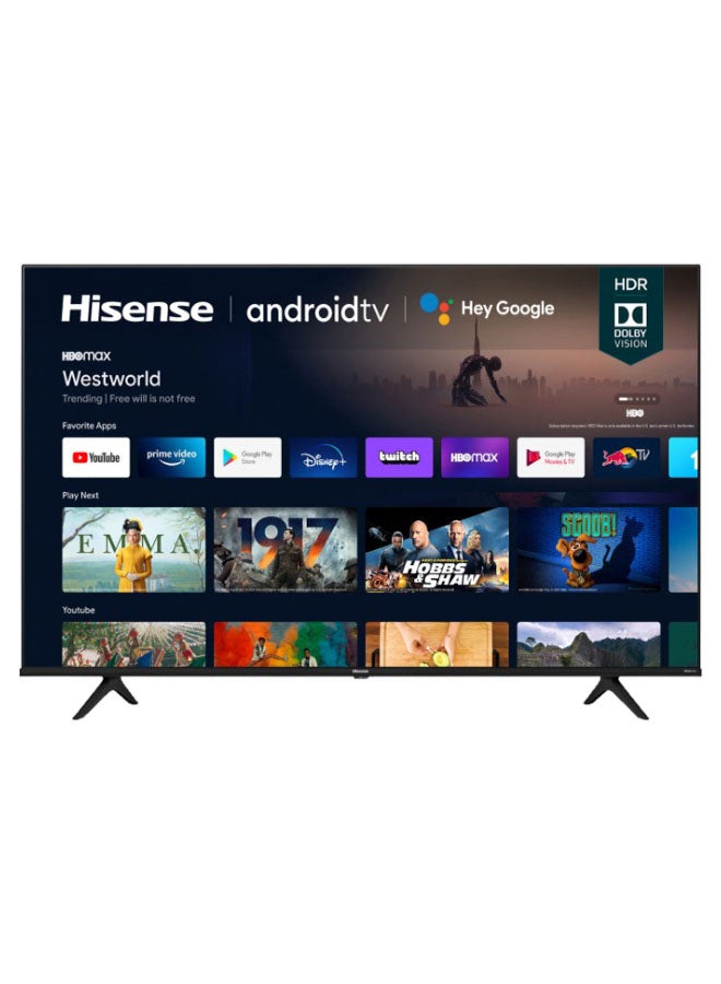 Hisense 65-Inch VIDAA 4K UHD Smart Television 65A62GS Black - Image 1