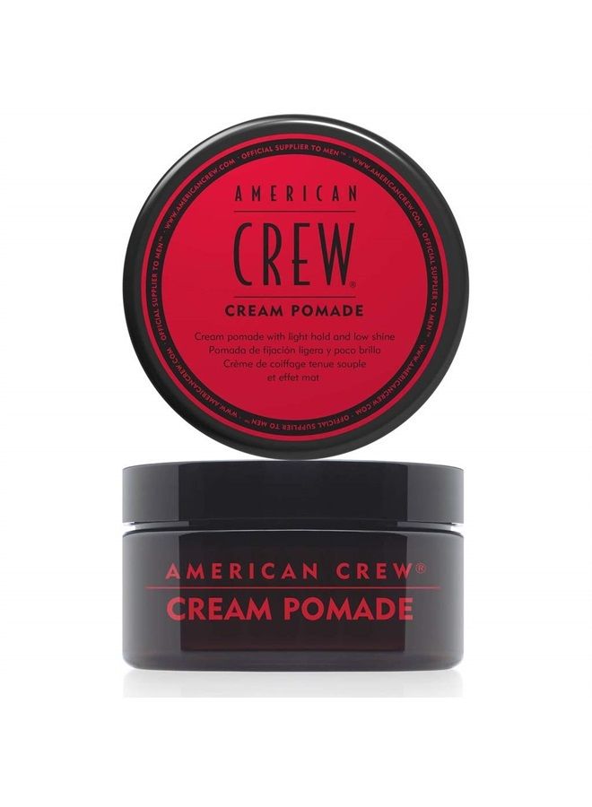 AMERICAN CREW Men's Hair Pomade by American Crew (OLD VERSION), Like Hair Gel with Light Hold & Low Shine, 3 Oz (Pack of 1) - Image 2
