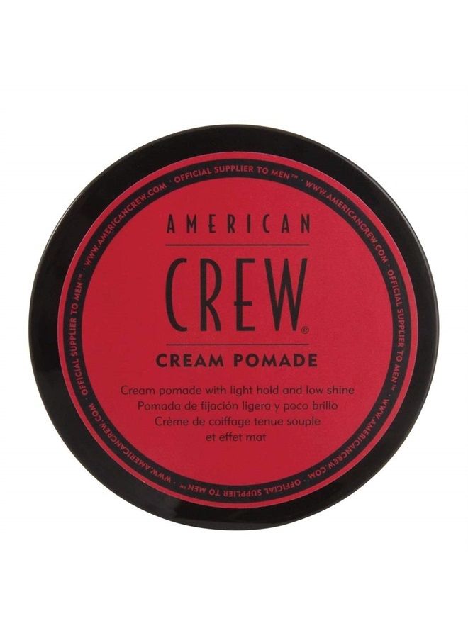 AMERICAN CREW Men's Hair Pomade by American Crew (OLD VERSION), Like Hair Gel with Light Hold & Low Shine, 3 Oz (Pack of 1) - Image 1