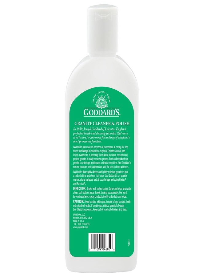 Goddard's Granite & Marble Polish - Clean and Shine Countertops, Tile, and Stone with Carnauba Wax - Water Stain Protection, 8oz - Image 2