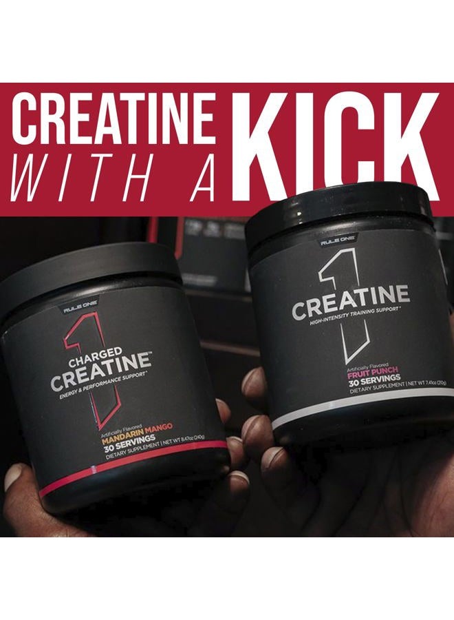 RULE 1 Rule1 1 Charged Creatine for energy and Performance Support | Snow Cone | Dietary Supplement | 30 Serving | 240g - Image 3
