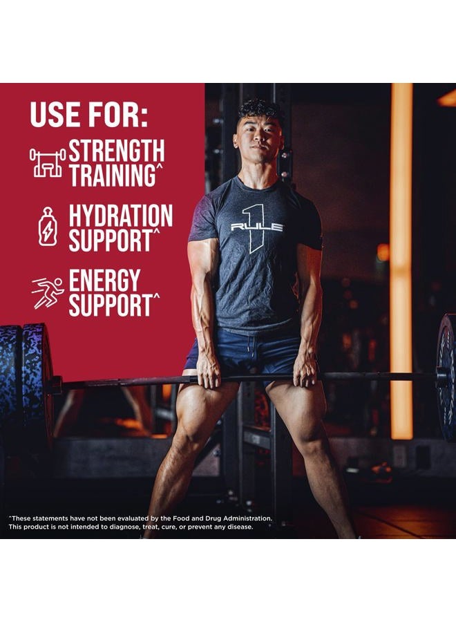RULE 1 Rule1 1 Charged Creatine for energy and Performance Support | Snow Cone | Dietary Supplement | 30 Serving | 240g - Image 4