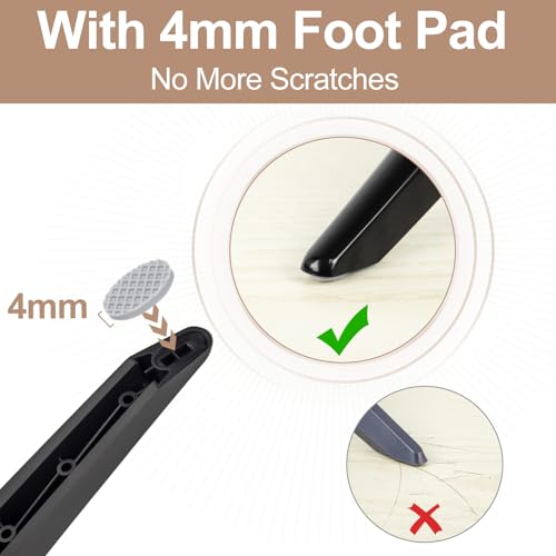 Varghesyla TV Legs Replacement for Toshiba TV Stand Base for Toshiba 32L310U18 32L310U19 32L310U20 32L220U 43LF421U19 50L420U TV Stand Legs for Toshiba with Screws (Upgraded Version) - Image 5