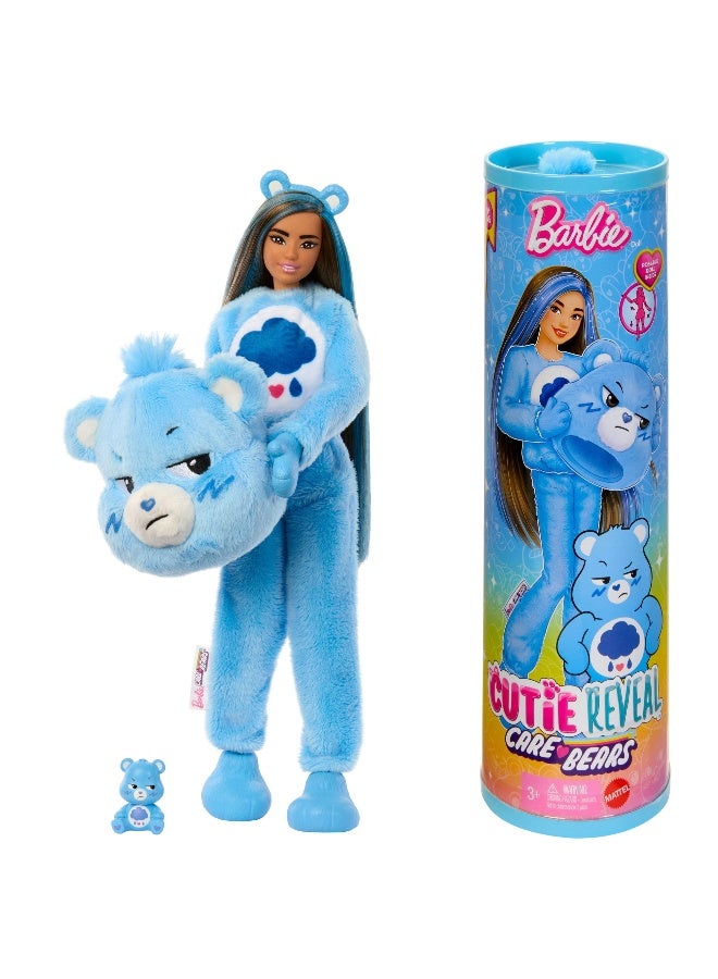 Barbie Care Bears Series Cutie Reveal  Doll - Grumpy Bear (30 cm) - Image 2