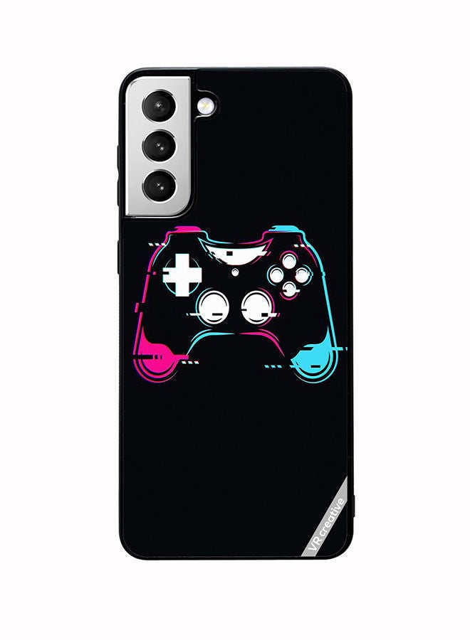 VR CREATIVE Protective Case Cover For Samsung Galaxy S22 5G Controller Setup Ps5 Ps4 Design Multicolour - Image 1