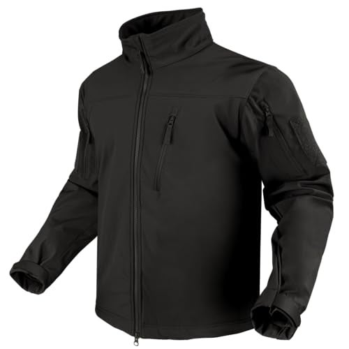 Condor Phantom Soft Shell Tactical Jacket Black Medium - Image 1