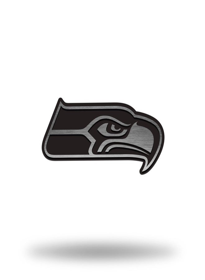 Rico AEM2901: Seahawks Antique Nickel Auto Emblem - Image 2