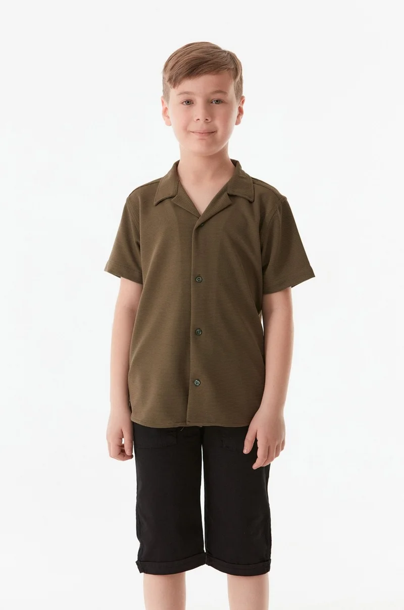 FullaModa Short Sleeve Boy Shirt