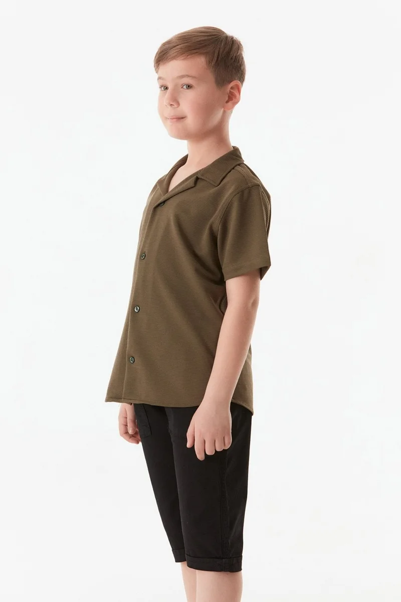 FullaModa Short Sleeve Boy Shirt