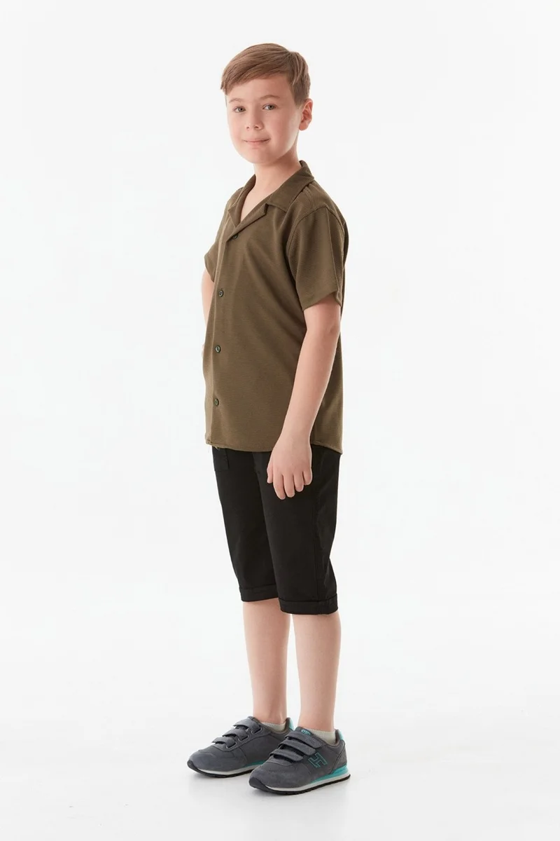 FullaModa Short Sleeve Boy Shirt