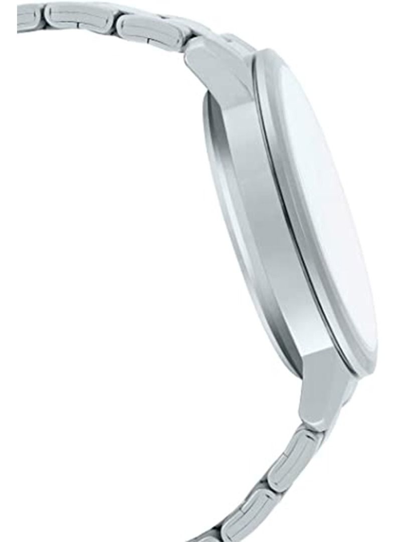 CASIO Men's Enticer Water Resistant Analog Watch MTP-V300D-7AUDF - 47 mm - Silver - Image 4