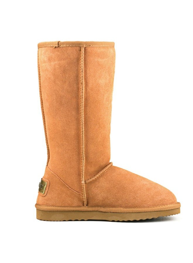 AUSLAND Women's Boots Winter Tall Boot Snow Boots for women Waterproof 6.5US Chestnut 5115 37EU - Image 5