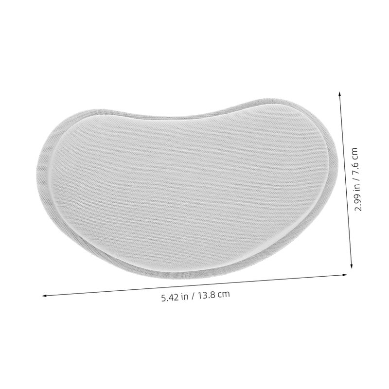 Ergonomic Mouse Pad With Soft Gel Wrist Support For Keyboard And Laptop Desk Grey - Image 3