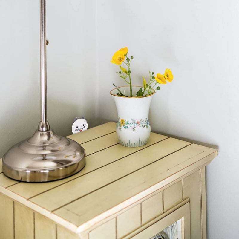 klarako 4pcs Silicone Crash pad Table Protector Baby Proof Corner Guard Corner Bumpers for Furniture Corner Protectors for Baby Furniture Corner Bumpers Silica Gel Child Wall pad Cartoon - Image 4