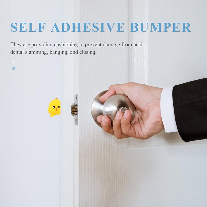 klarako 4pcs Silicone Crash pad Table Protector Baby Proof Corner Guard Corner Bumpers for Furniture Corner Protectors for Baby Furniture Corner Bumpers Silica Gel Child Wall pad Cartoon - Image 3