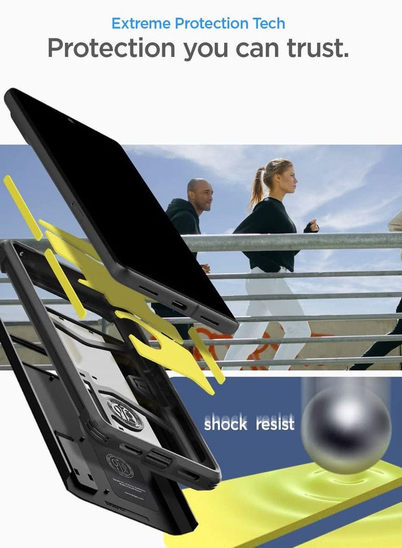 Spigen Tough Armor Google Pixel 7 Case Cover with Extreme Impact Foam - Black - Image 5