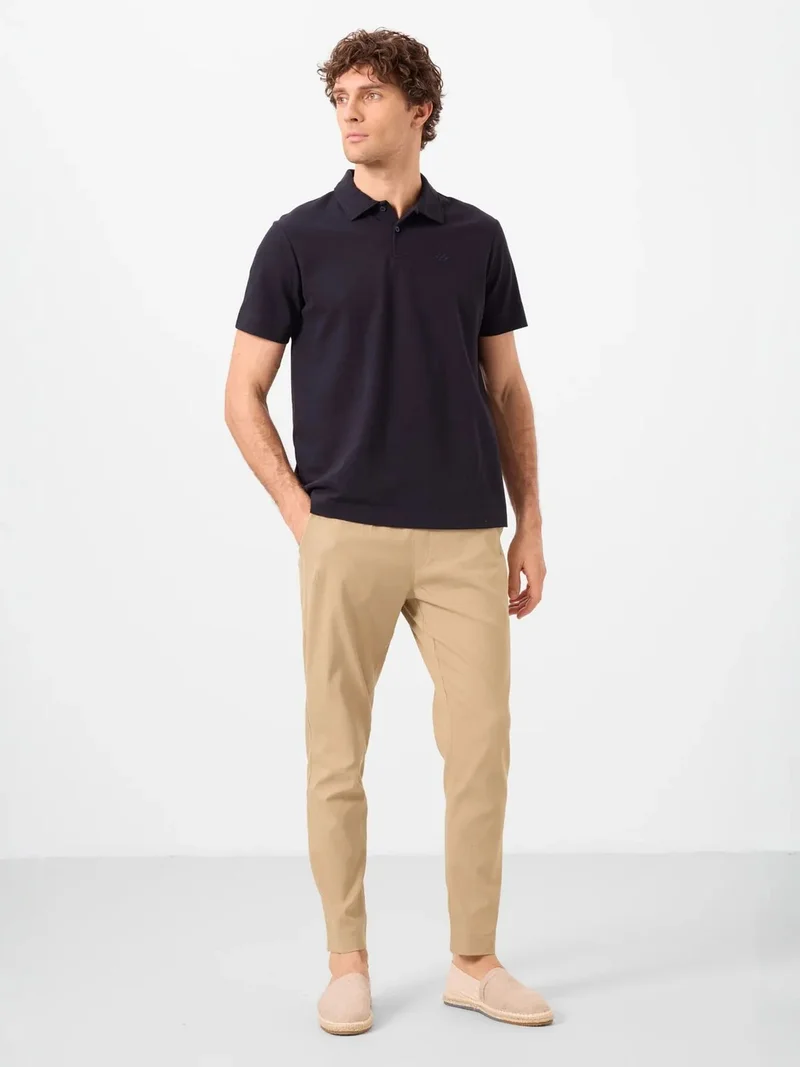 تومي لايف TOMMY Men's Straight-Leg Gabardine Chinos