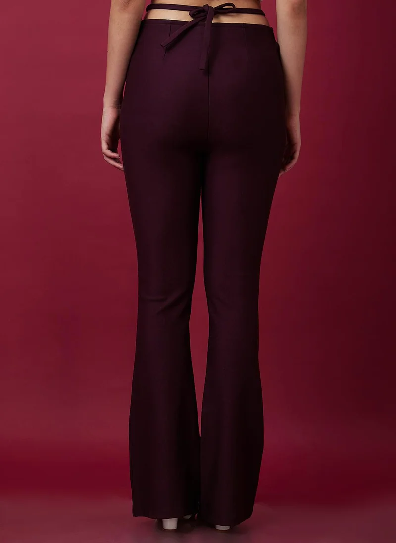 globus Globus Women High-Rise Tie-Up Tregging