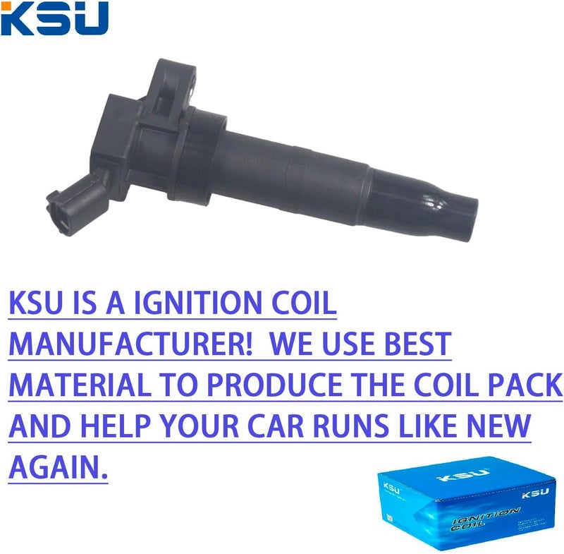 KSU Coil pack Spark Plug compatible with Kia Sorento 2.4L L4 2015 - Image 5