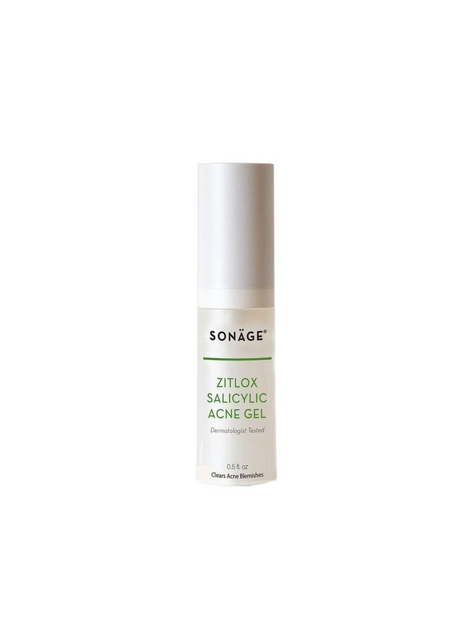sonage Zitlox Salicylic Acne Gel Natural Acne Spot Treatment With Plantderived Salicylic Acid Benzoyl Peroxide Alternative Acne Treatment - Image 1