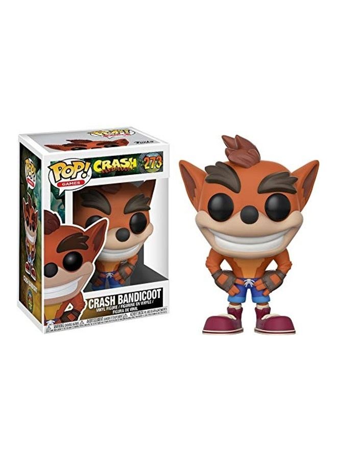 NIBEMINENT Crash Bandicoot Vinyl Figure 8x5x3inch - Image 1