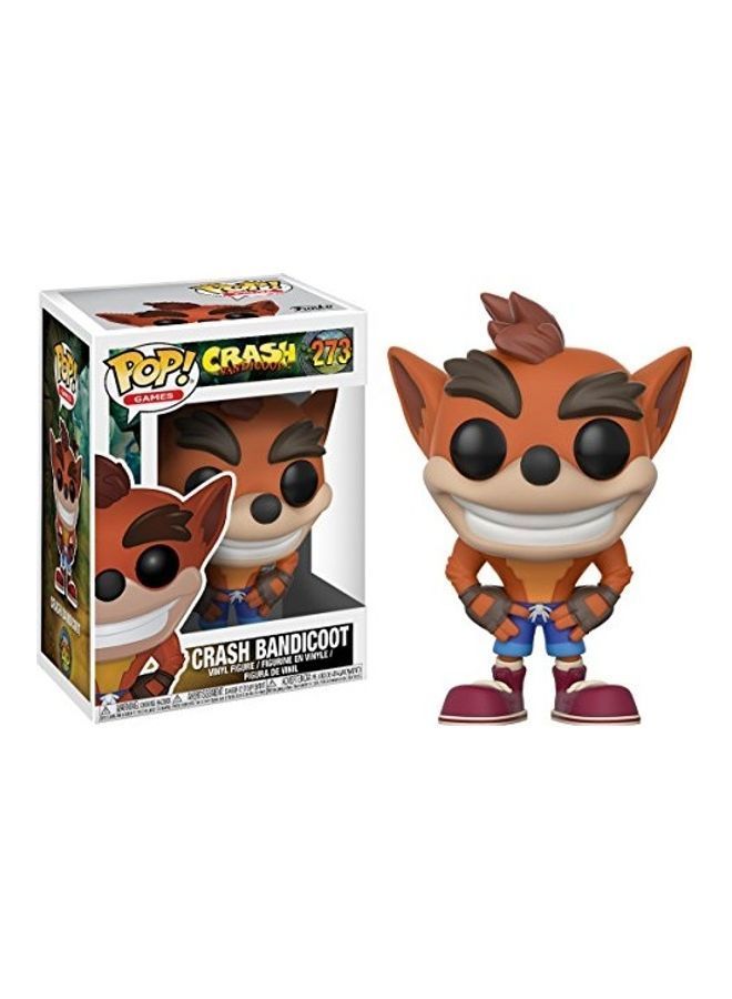 NIBEMINENT Crash Bandicoot Vinyl Figure 8x5x3inch - Image 2