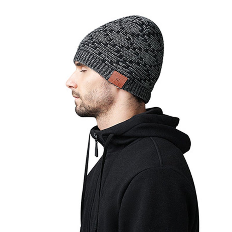 Bluetooth Beanie Man's Gift - Women Boys Girls Teenagers Children Teenager's Gift V5.0 Bluetooth Winter Hat Unique Cool Gadget Ideas with Headphones and Speakers - Image 5