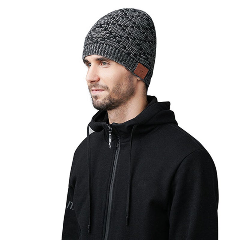 Bluetooth Beanie Man's Gift - Women Boys Girls Teenagers Children Teenager's Gift V5.0 Bluetooth Winter Hat Unique Cool Gadget Ideas with Headphones and Speakers - Image 2
