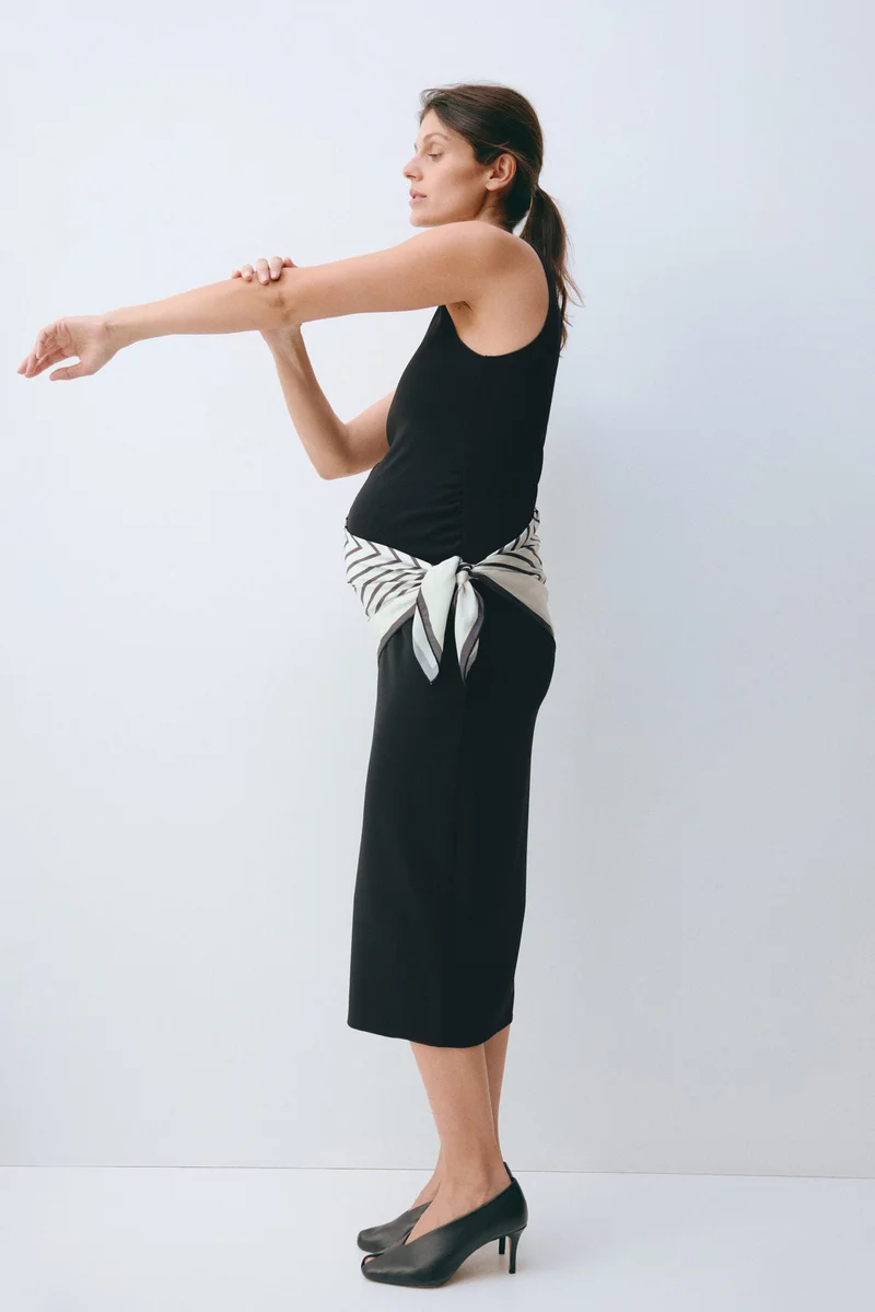 H&M  MAMA Scarf-detail dress for Women | Best Price UAE